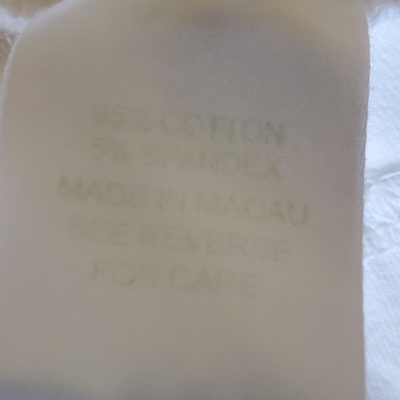 Lilly Pulitzer White Embroidered Trim Stretch Knit 3/4 Sleeve Tunic Sz xs - Picture 5 of 10